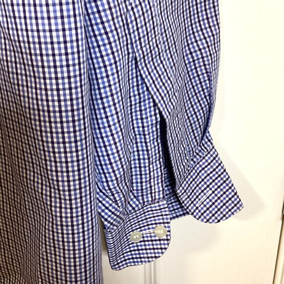 Marks & Spencer Vintage Men's Long Sleeve Shirt Collar Size 16 1/2 42 cm - Picture 5 of 10